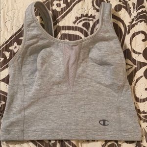 Champion Sports bra gray
